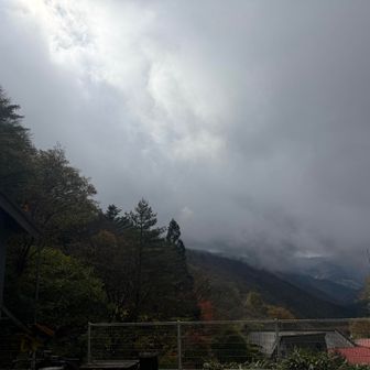 うーん、この天気