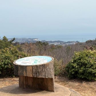 南展望台から川尻海岸方面