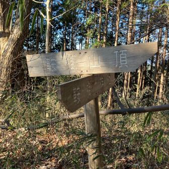 鞍掛山頂へ向かいます