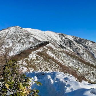 松手山まで降りてきました