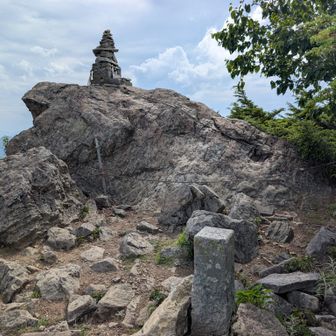 一気に山頂に😅💦