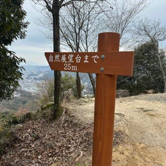 自然展望台まで25m。行ってみよう٩(ˊᗜˋ*)و