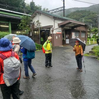 紀見峠駅
雨だからここで終わりにするのかと思ったら、
まだ早いので、計画どおり林間田園都市駅まで行くことになった