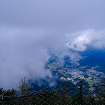 雲が多くて眺めはイマイチ🫡