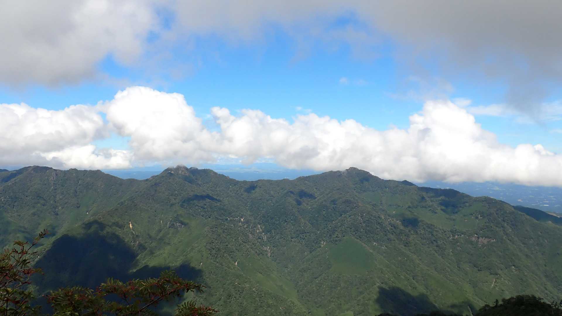 北側、障子岩・倉木山