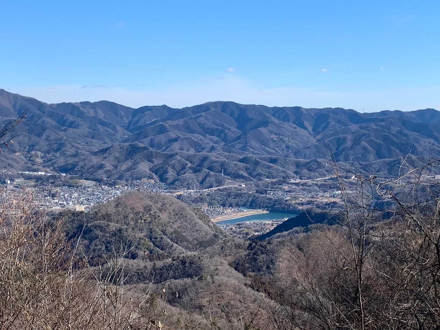 高尾山近くの山たち
