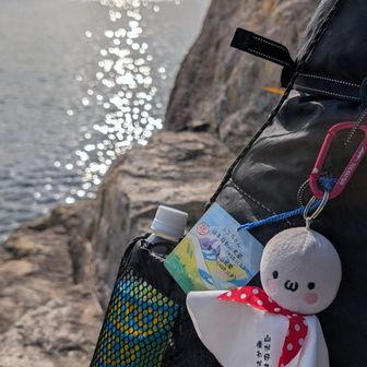 今回はいつものてるてるちゃんと山先輩にいただいたプレートがお供