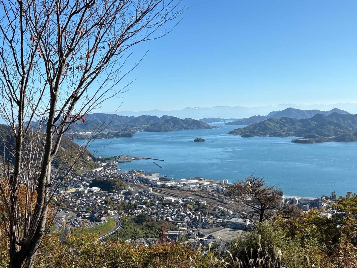 赤石バス停-大師堂-観音寺奥の院-鉢ヶ峰-大平山-米田山- 縦走コースの写真