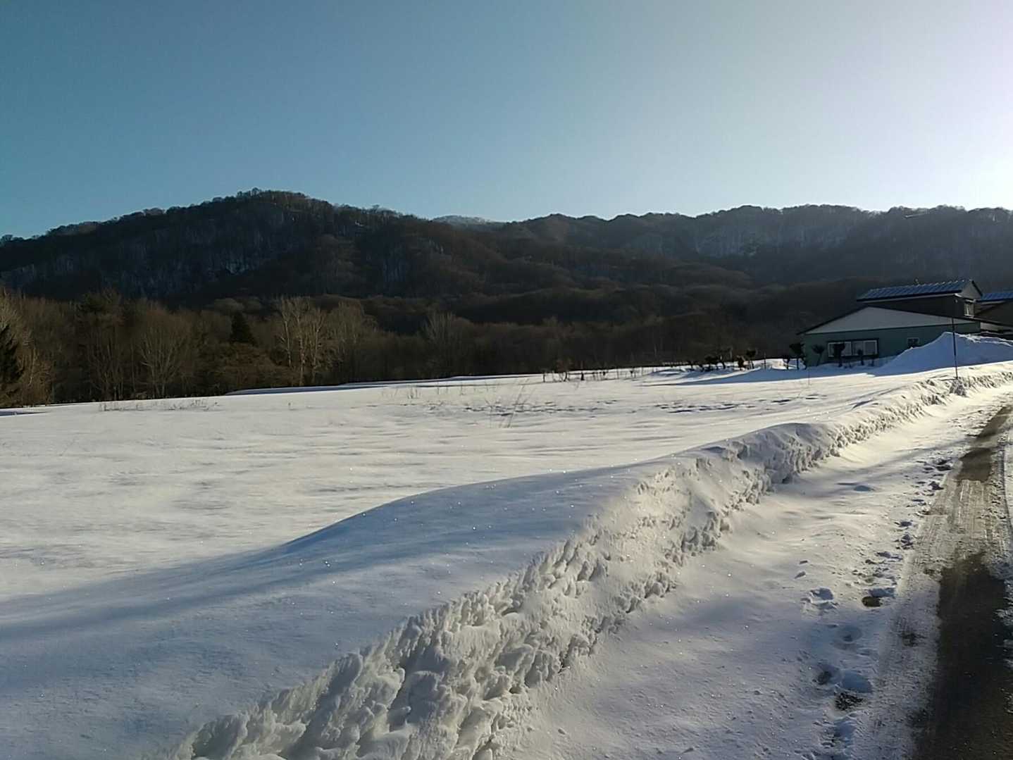 奥に十和田山トップが見える