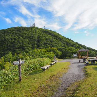 大平山到着