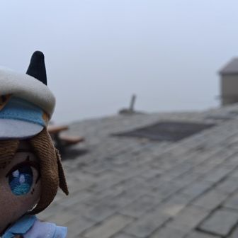 辺り一面雲の中