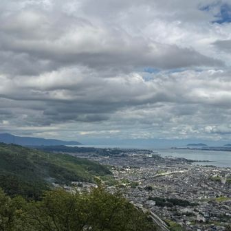 宇佐山テラス到着・北側✨