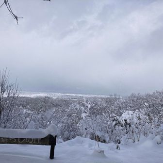 見晴らしの丘より、砺波市。