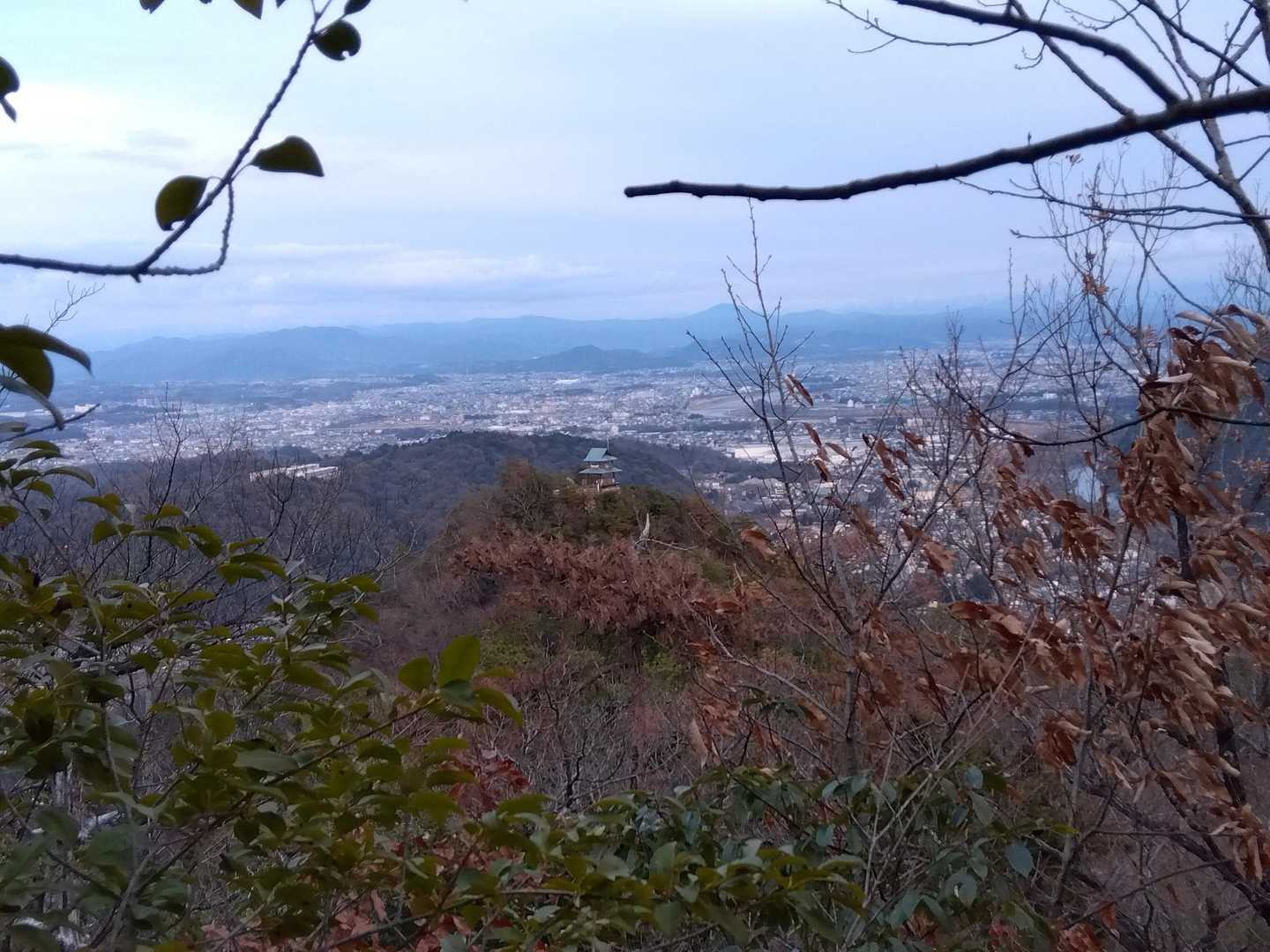 猿啄城が近づいてきた