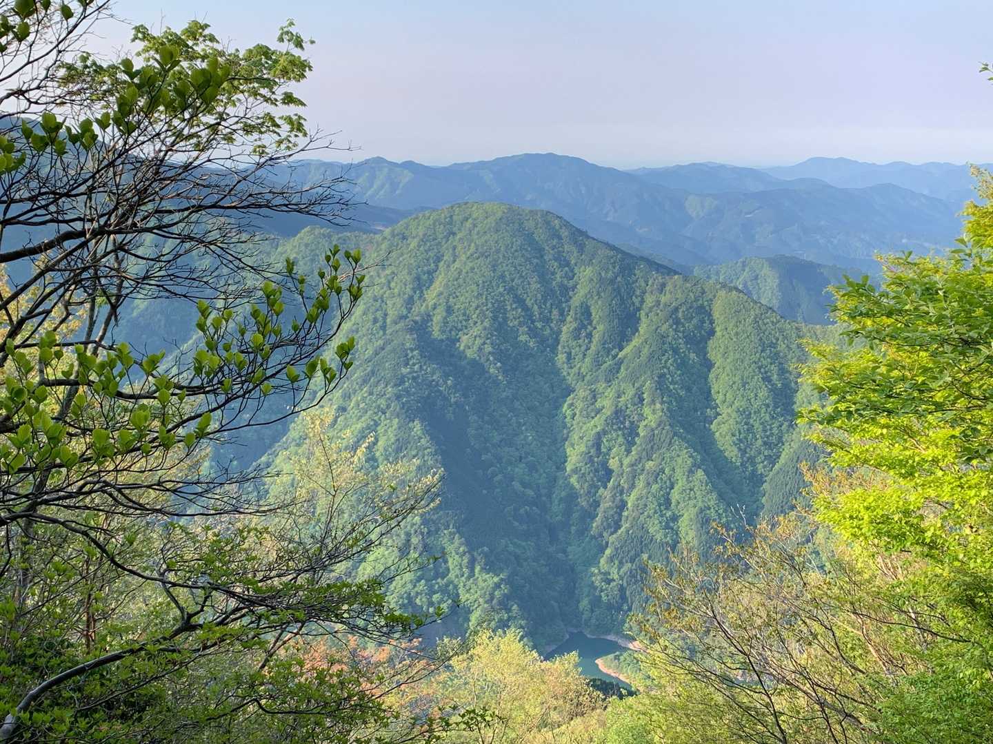 山頂からの眺望👀