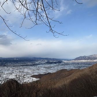 北信五岳方面は雲に覆われてしまいました