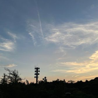 山頂からのお空