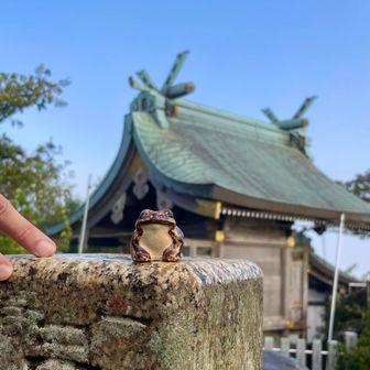 女体山山頂に到着🥳
いつもの三角点タッチ🐸✌️
今日は一時だけ奇跡的な青空🩵🤩