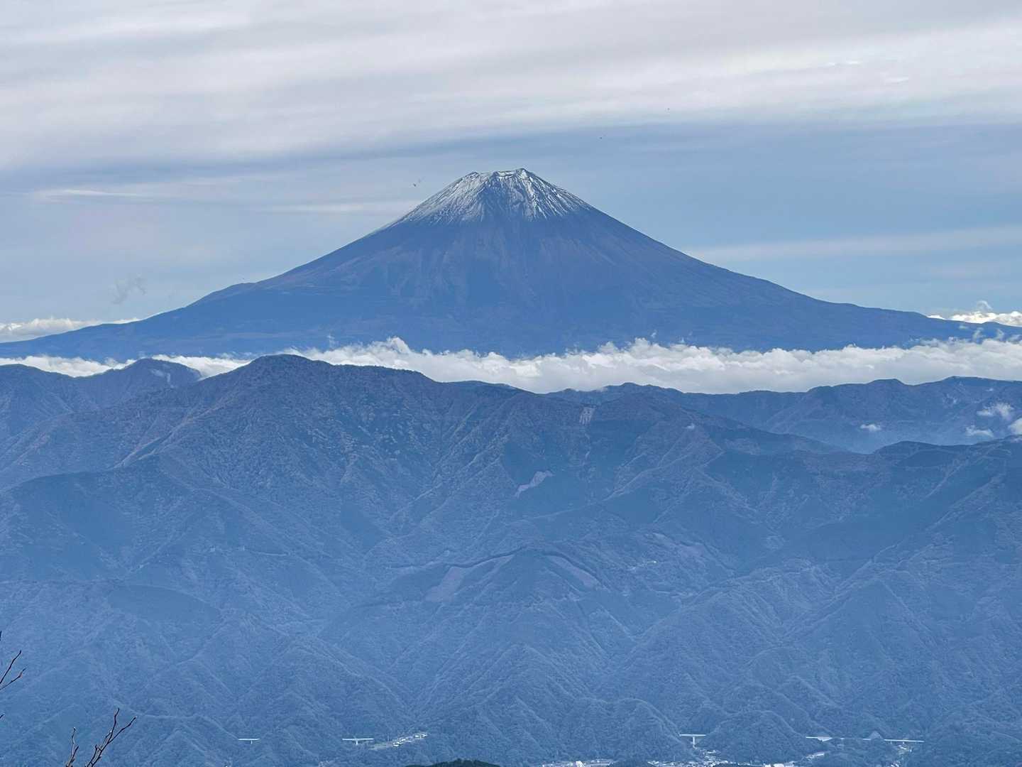 肝心坊-中適坊-晴雲坊-敬慎院-七面山-七面山最高地点-奥 往復コースの写真