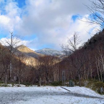 出発！
たぶん0℃くらい