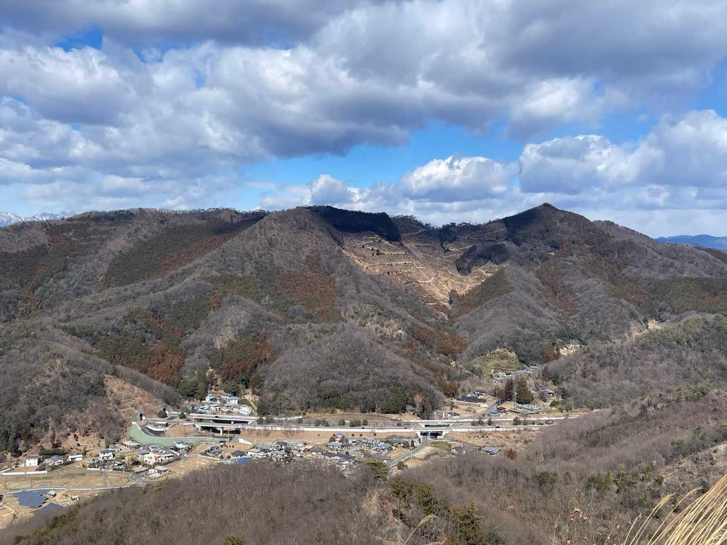 織姫神社登山口-鏡山-両崖山 周回コースの写真