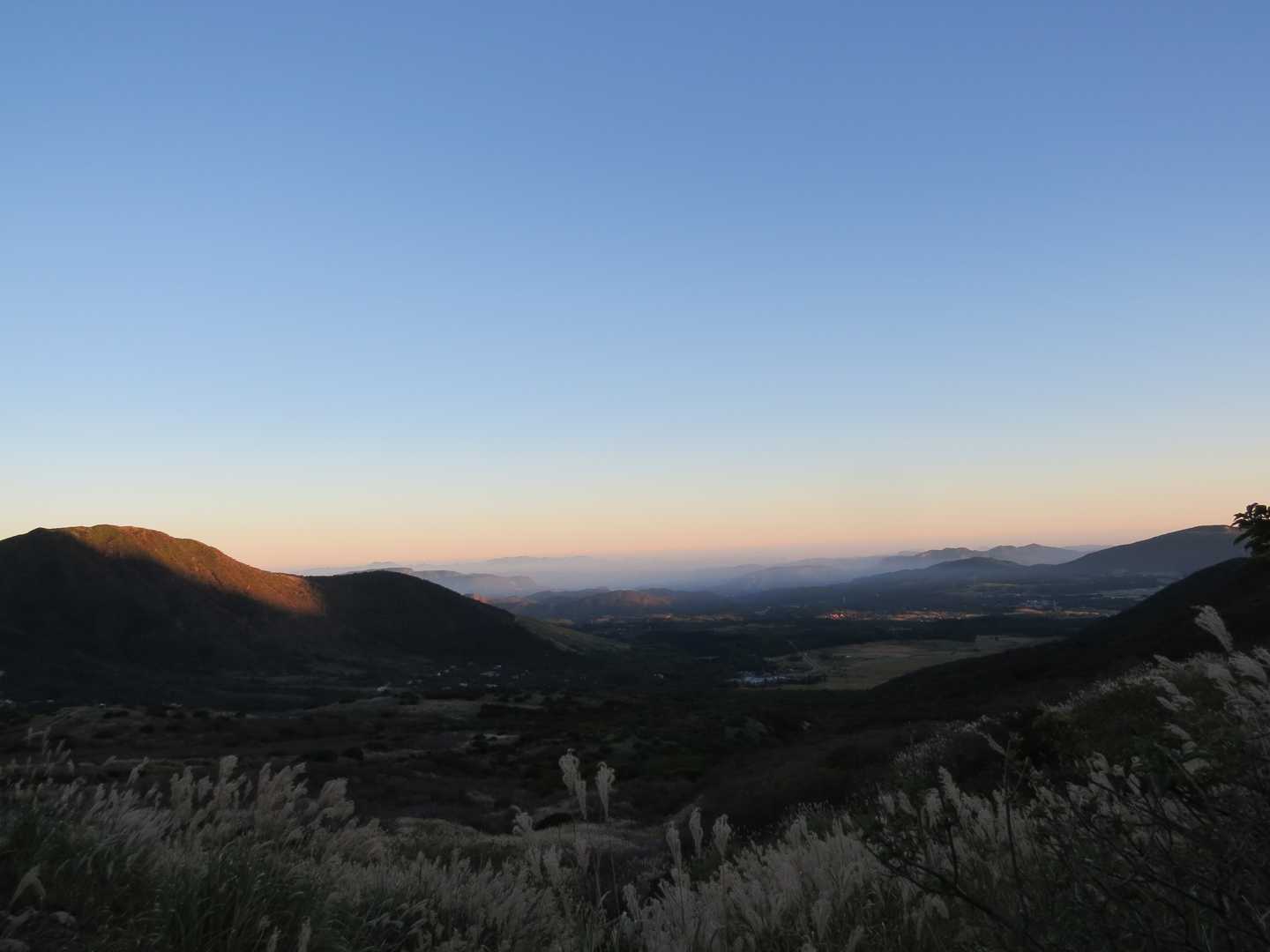 牧ノ戸峠-沓掛山-星生山-諏蛾守越-大曲登山口 周回コースの写真