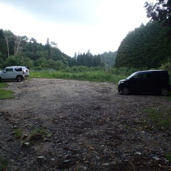 駐車場到着