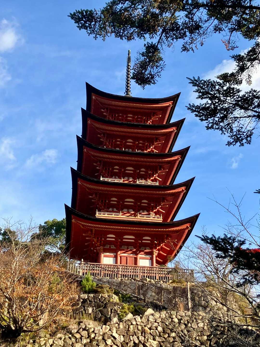 大元神社-弥山登山道入口　-前峠山-三剣山-弥山-紅葉谷橋 周回コースの写真