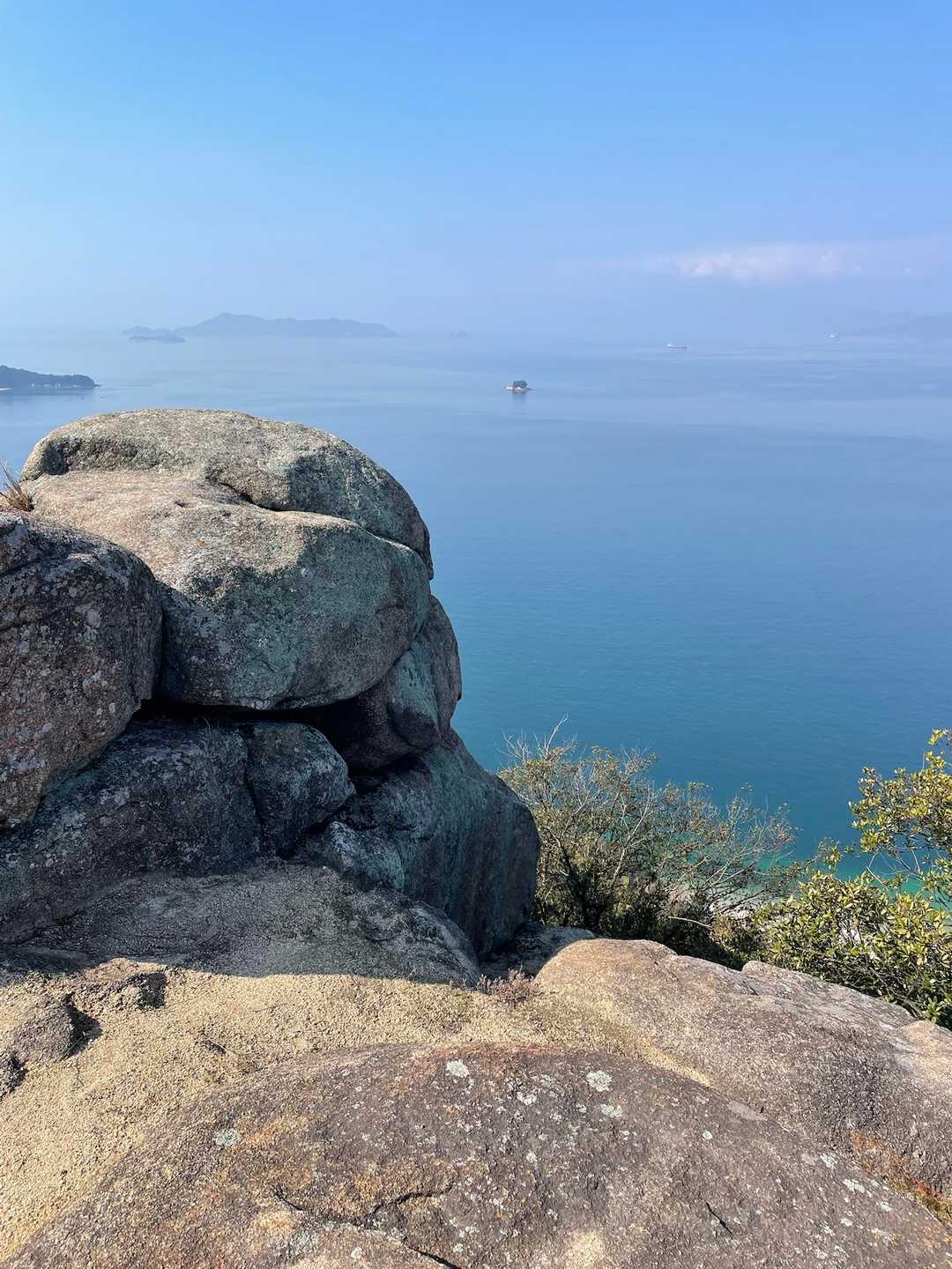 島トレッキングコース入口-応神山-立石山-立石山登山口 縦走コースの写真