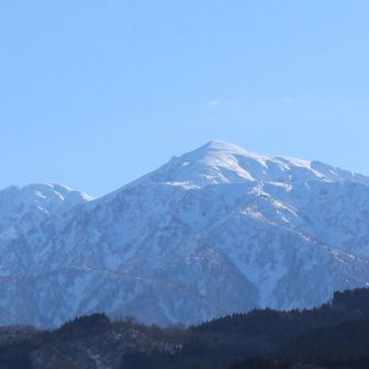 大日岳もクリーミー🤍