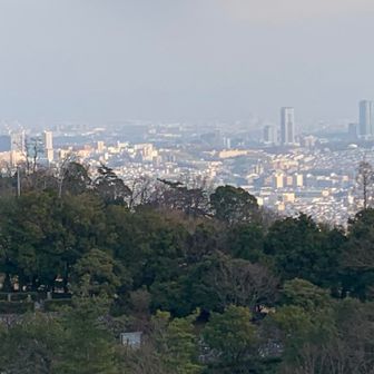 新船場から千里中央も、よく見えます