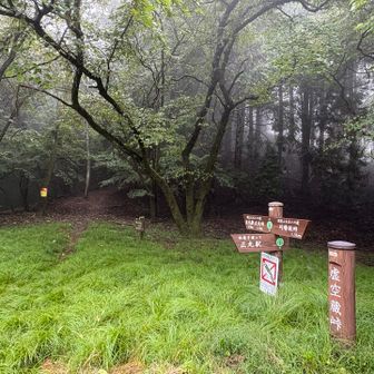 気温は高くないが、湿度が高くて、汗だくとなった