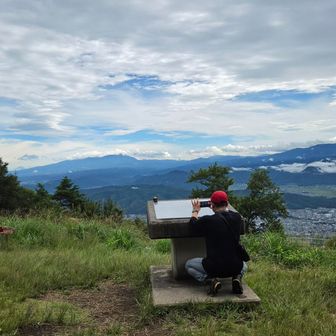 ぐでだまと富士山🗻撮影中