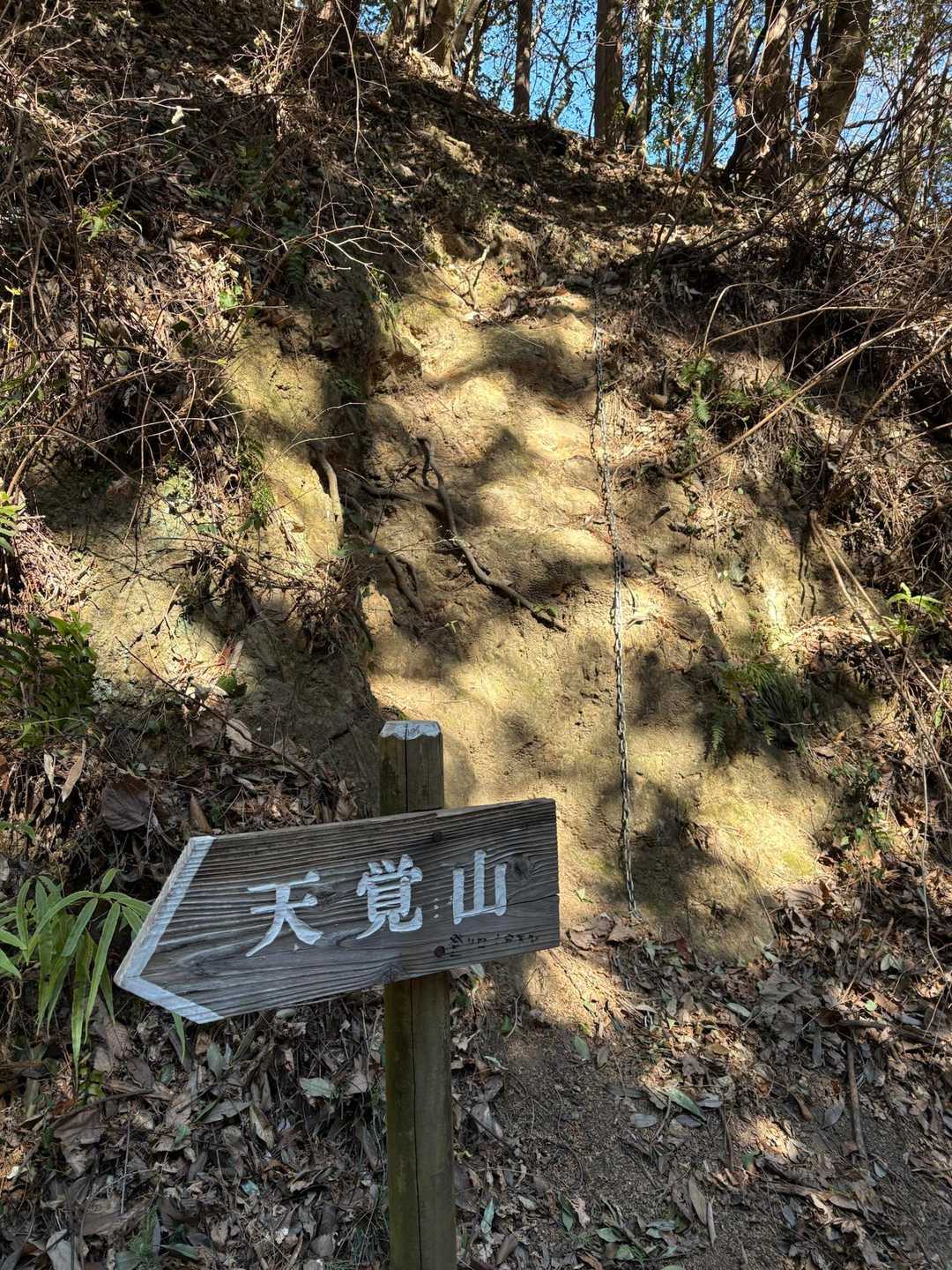 天覚山は激登り激下り