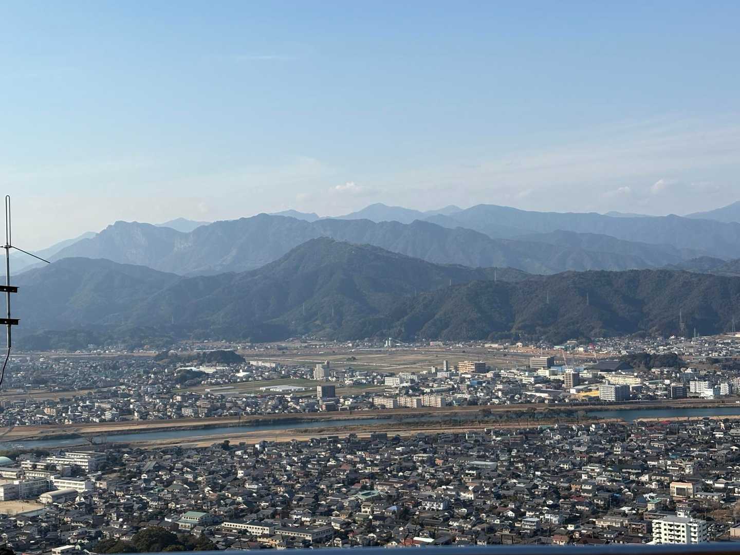 行縢山、祖母傾山、大崩方面

いい眺めでした。