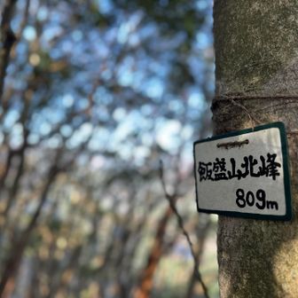 ▪︎飯盛山北峰⛰️山頂▪︎

眺望なし
