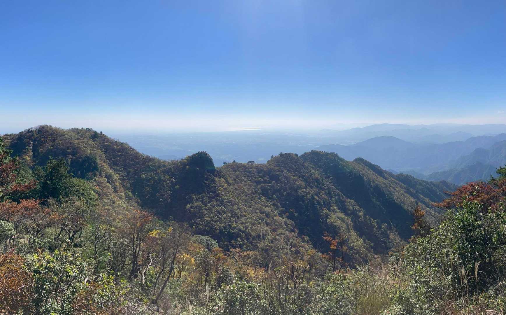 仙ヶ岳　西峰から南尾根