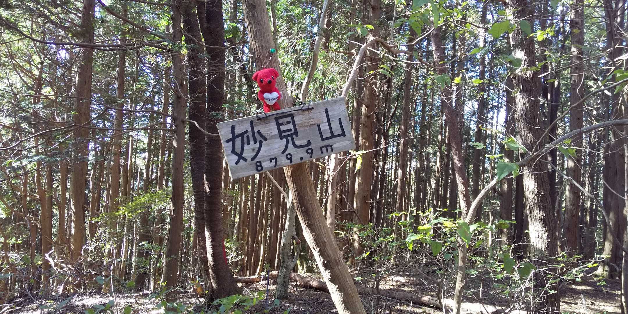 妙見山山頂