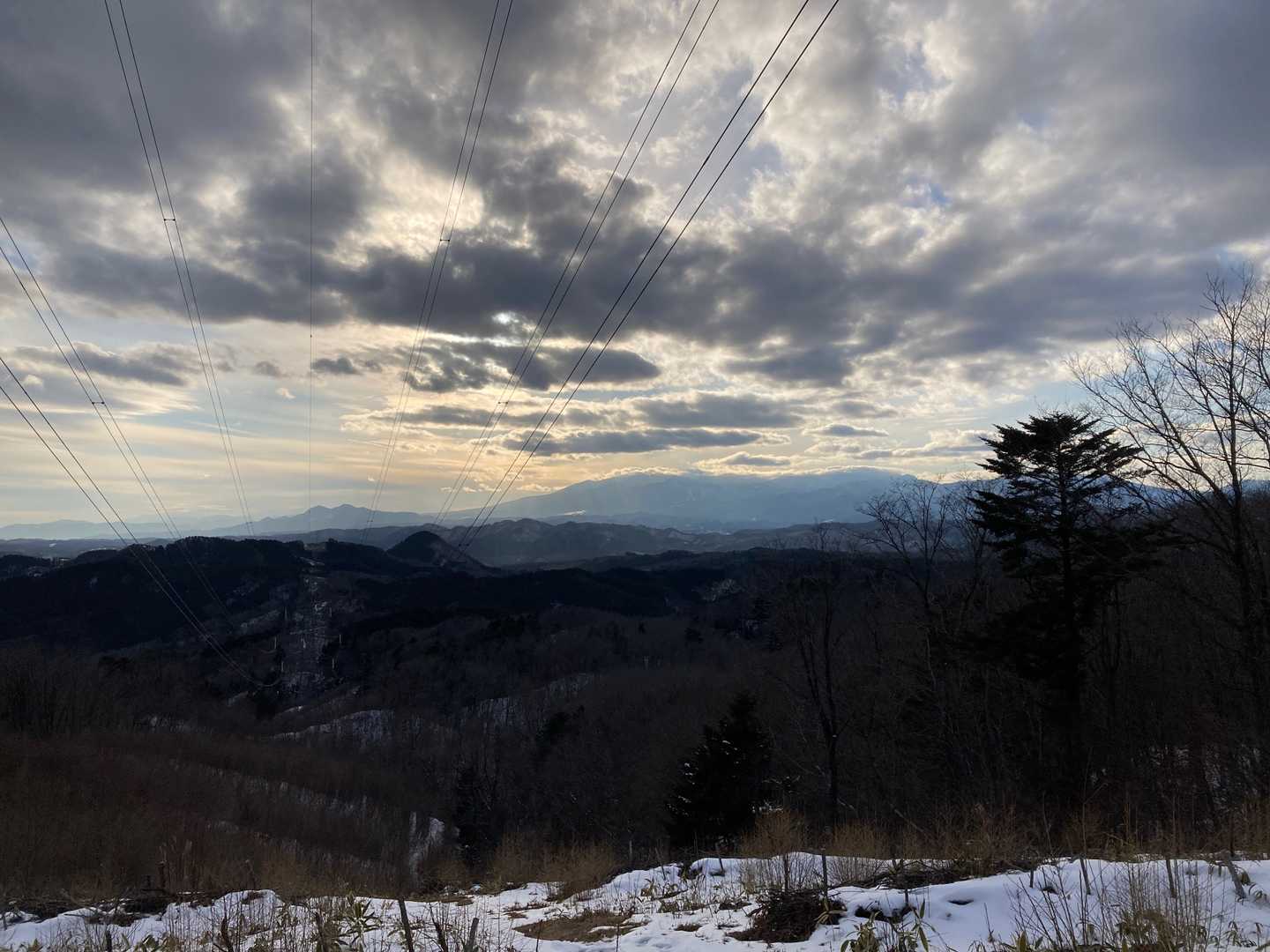 西風蕃山-萱ヶ崎山 往復コースの写真