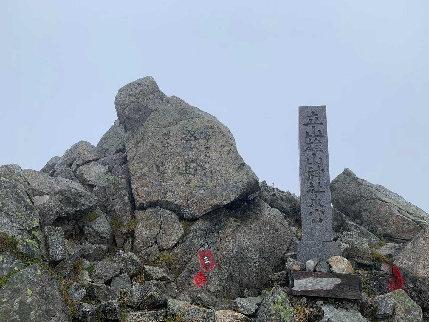 一ノ越-立山 往復コースの写真