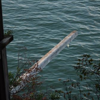 「伊崎の棹飛び（さおとび）」とは、滋賀県近江八幡市の**伊崎寺（いさきじ）**で毎年8月1日に、修行僧が約14mの棹（さお）の先端から約7m下の琵琶湖に飛び込む、平安時代から続く伝統的な「捨身（しゃしん）の行」です。人々を救う願いを背負い、自らを犠牲にする「捨身の行」として、100日間の修行を終えた僧侶が参加し、人々の安寧と願いを祈願します。 