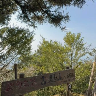 山頂からの景色が…ちょっと消化不良でしたので九州百名山ではありませんが予定していなかった屏山に向かいます…