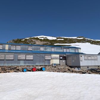 木曽駒に向かう途中の山小屋