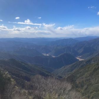 三河ダム？方面