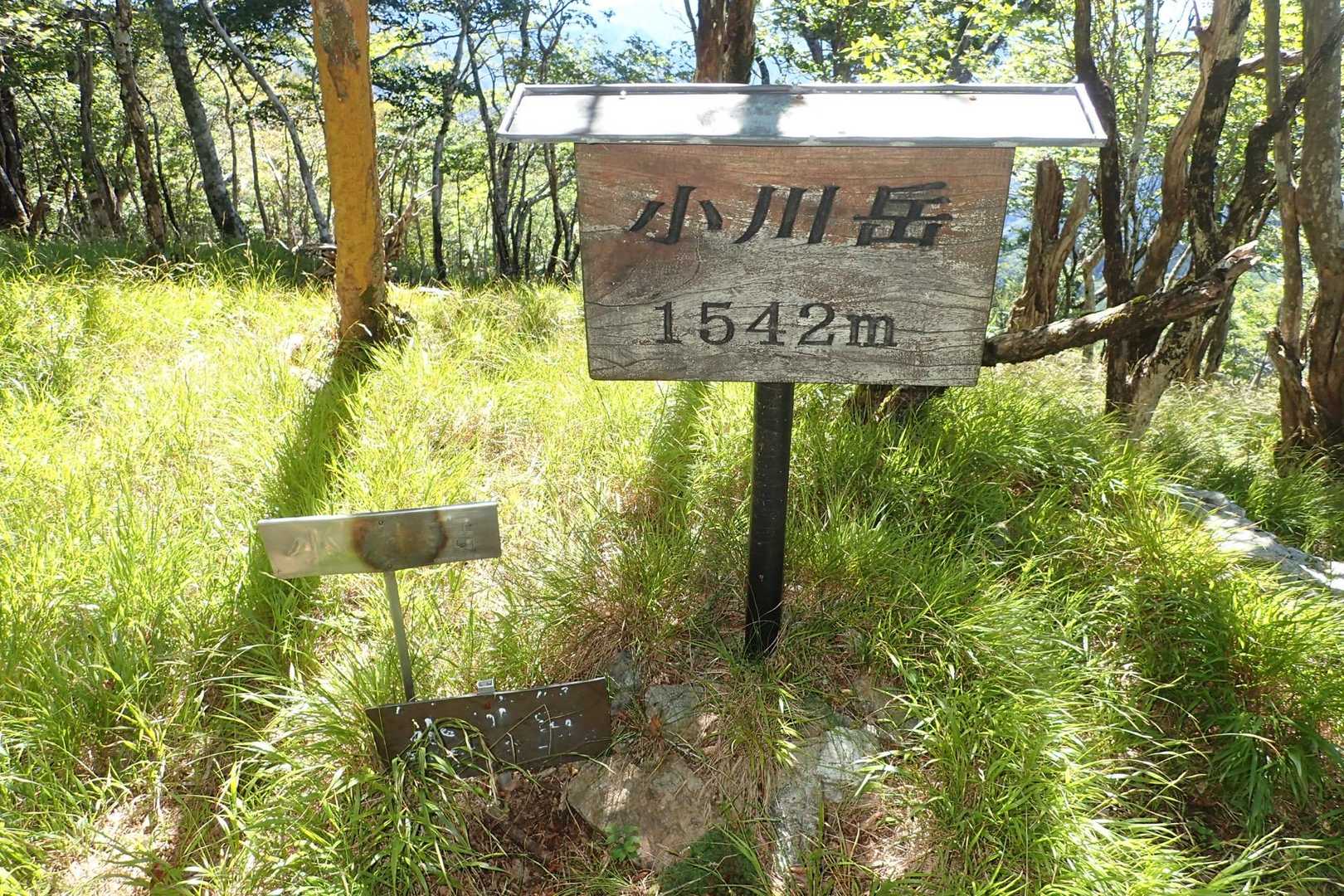 小川岳、登頂です♪