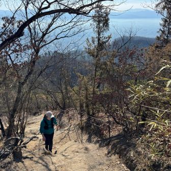 トレラン(シューズ)デビューのぽけちゃん。