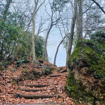 もうすぐ弁天山山頂。