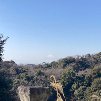 建長寺の富士見台より