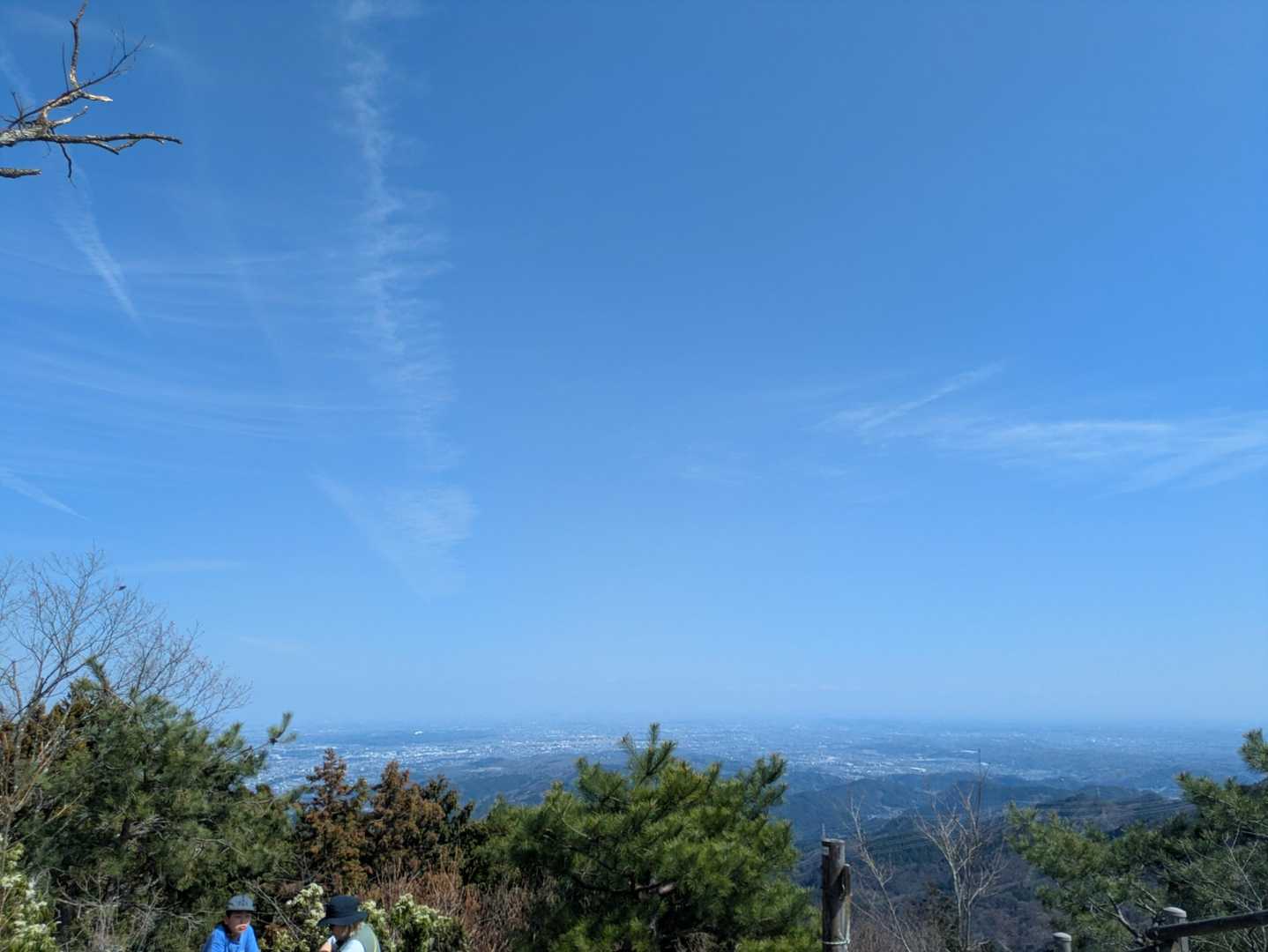 日の出山でランチ
