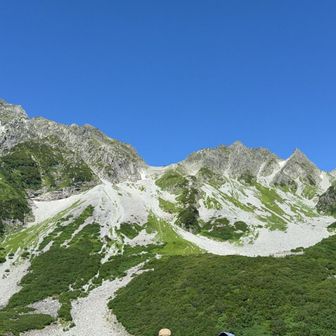 しばし楽しんだら上高地まで長い長い道のりを進む🚶‍♂️